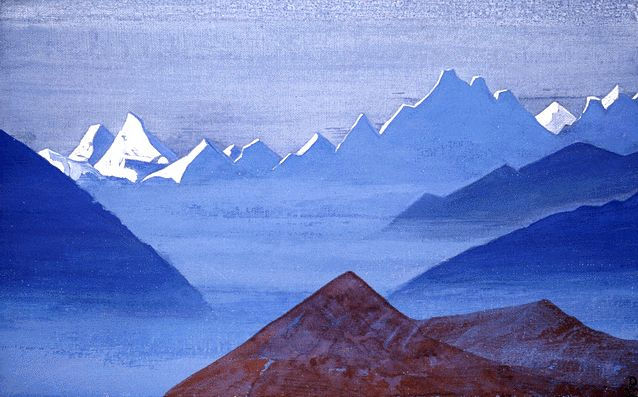 Himalayas. Guru Guri Dhar., 1933 - Nikolái Roerich