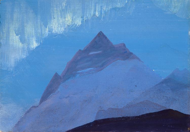 Himalayas. Rain., 1933 - Nikolai Konstantinovich Roerich