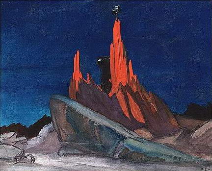 Hommage to Saint John the Baptist, 1912 - Nicolas Roerich