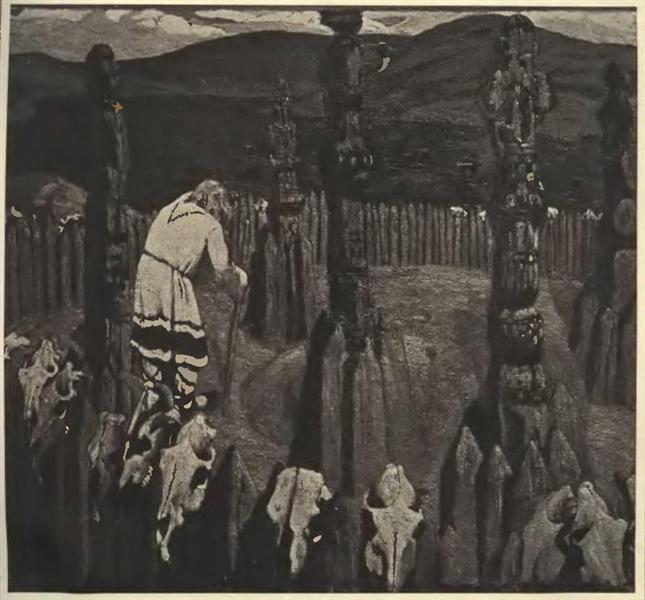 Idols, 1901 - Николай  Рерих