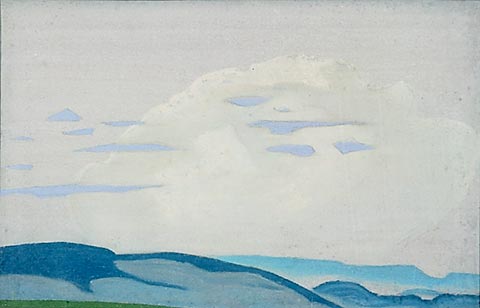 Karelian landscape, c.1917 - Nicolas Roerich