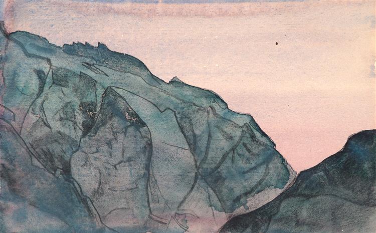 Path to Kailas, 1932 - Nikolai Konstantinovich Roerich