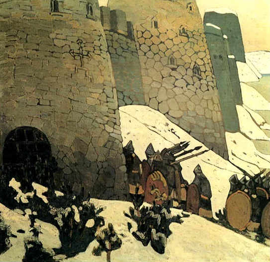 Patrol, 1905 - Nicolas Roerich