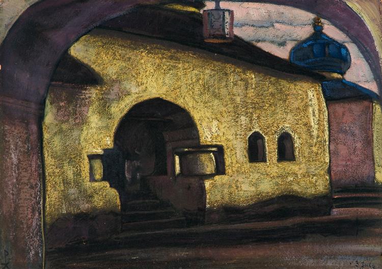 Pskov, 1922 - Nikolái Roerich