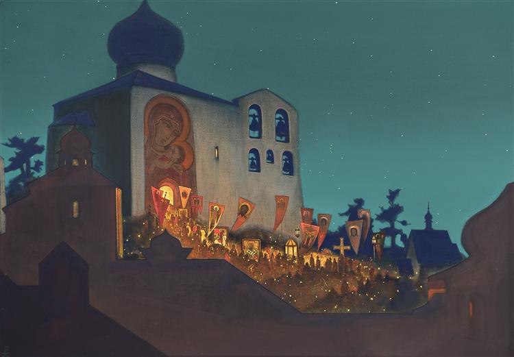 Russian Easter, 1924 - Nikolái Roerich