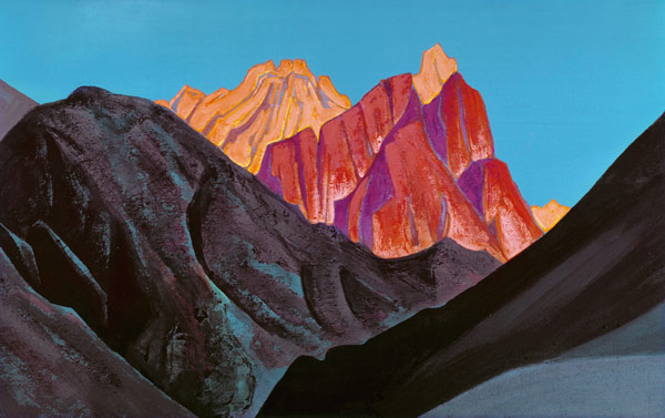 Sunset, 1933 - Nikolai Konstantinovich Roerich
