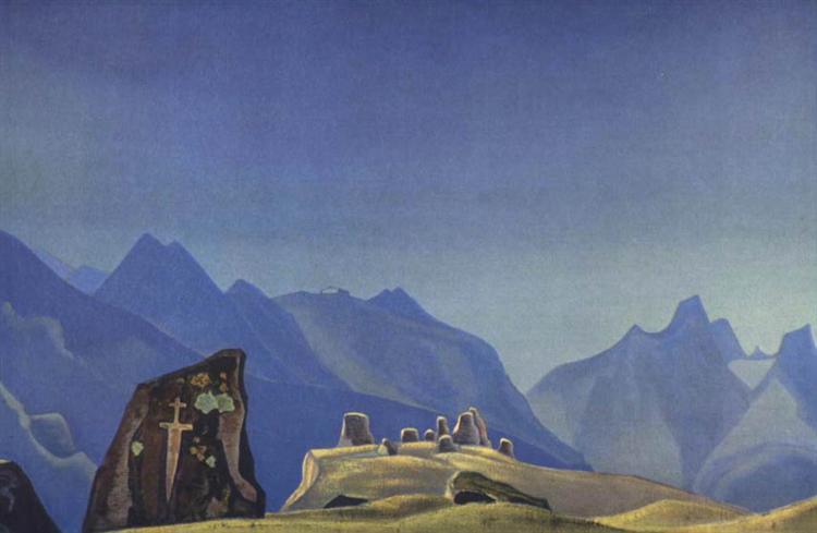 Sword of Gesar, 1932 - Nicolas Roerich