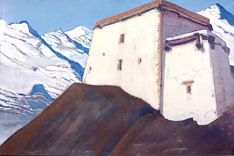 Temple, 1931 - Nicolas Roerich