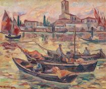 Venice Fishermen - Nicolae Darascu