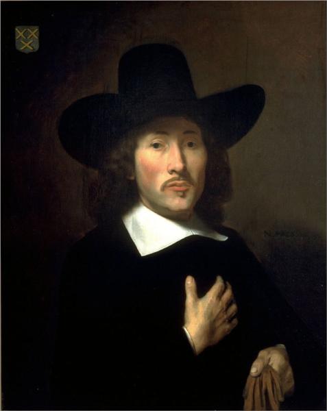 Portrait of a Man, 1656 - Ніколас Мас