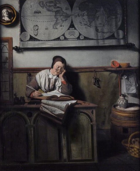 The Account Keeper, 1656 - Nicolaes Maes