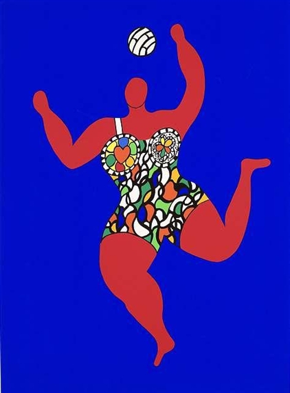 Volleyball, 1993 - Niki de Sainte Phalle