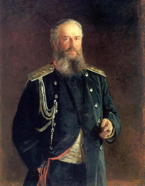 Portrait of Adam Olsufyev, 1881 - Nikolai Ge