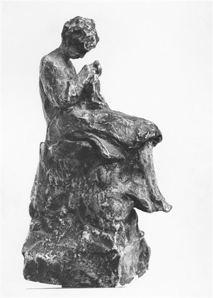 Girl knitting, 1898 - Ніколаос Гізіс
