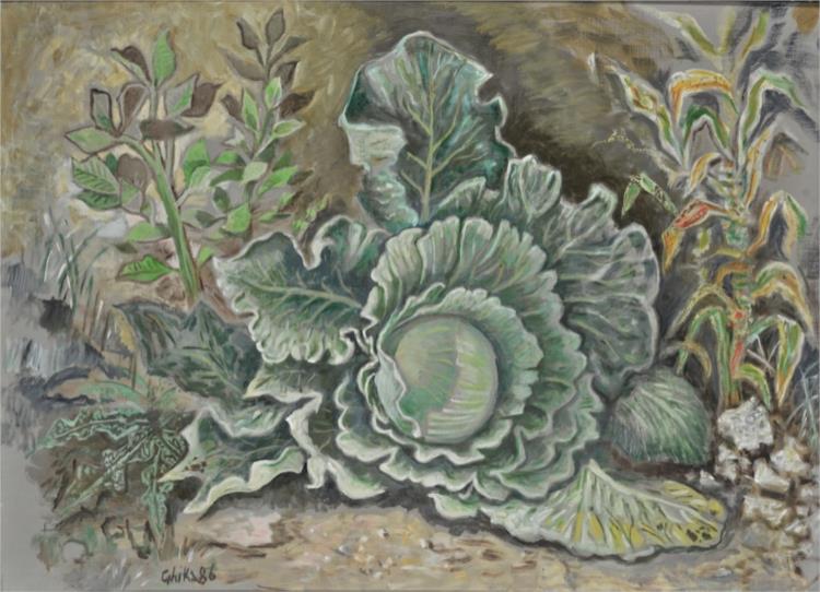 Vegetables, 1986 - Nikos Hadjikyriakos-Ghikas