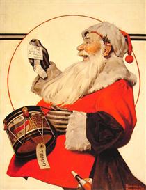 A Drum for Tommy - Norman Rockwell