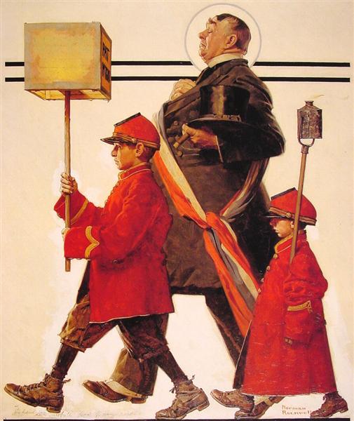 Parade, 1924 - Norman Rockwell