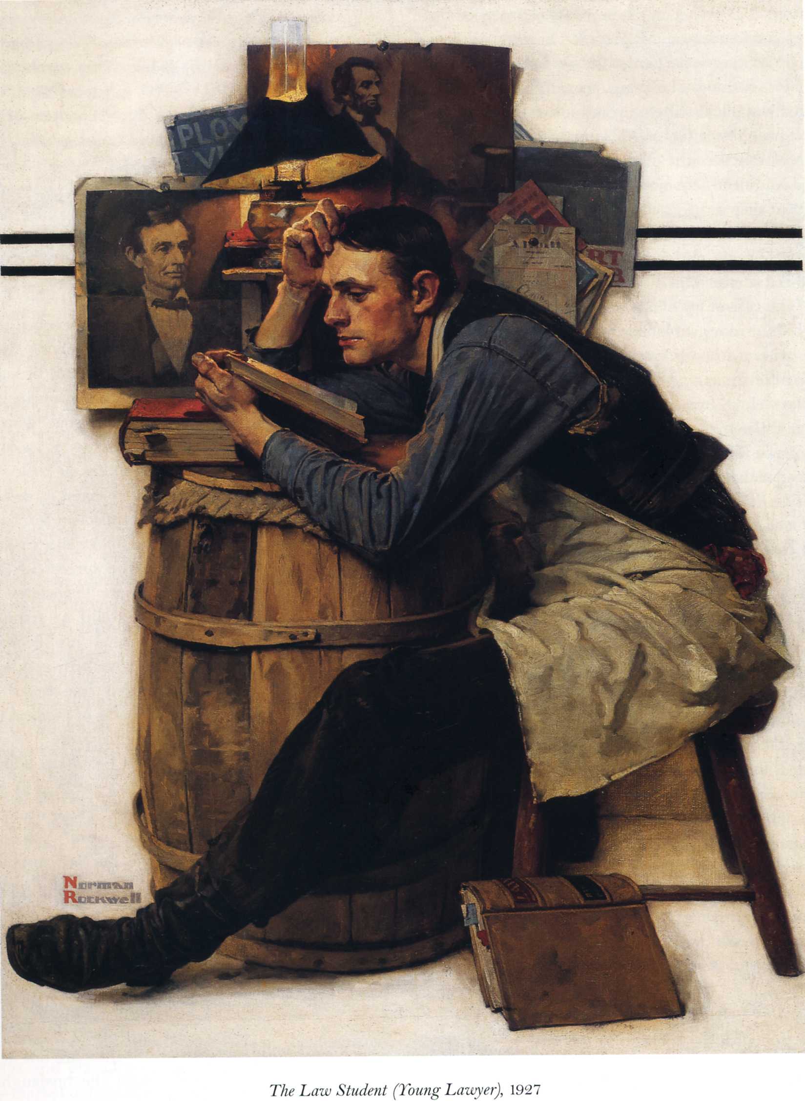 Young Lawyer, 1927 - Norman Rockwell - WikiArt.org