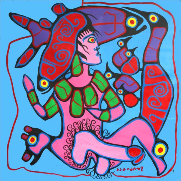Untitled (Sexual Shaman), 1992 - Norval Morrisseau