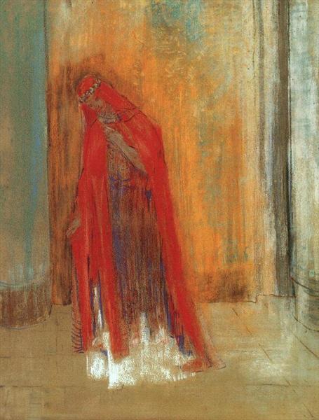 Oriental Woman, c.1897 - 奥迪隆·雷东