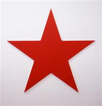 Red Star - Olivier Mosset