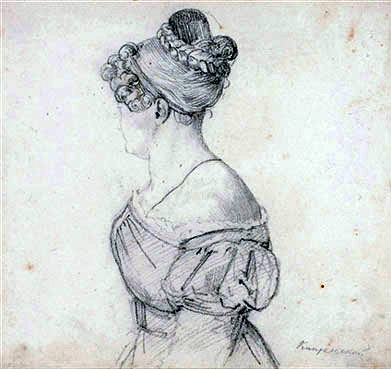Barbara Ushakova, 1810 - Orest Adamowitsch Kiprenski