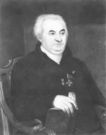 Portrait of Ivan Vasilievich Kusov - Orest Kiprensky