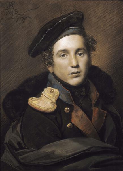 Portrait of Pyotr Olenin, 1813 - Орест Кіпренський