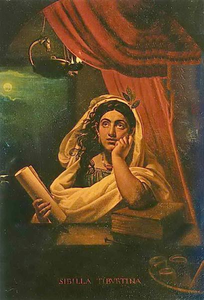 Tiburtine Sibyl, 1830 - Orest Adamowitsch Kiprenski