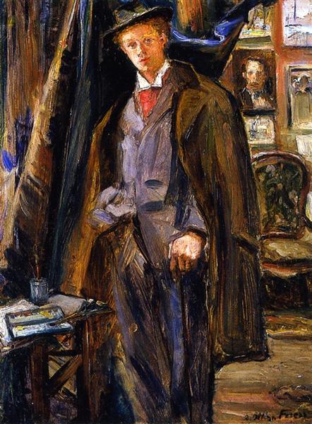 Dufy in the Studio, 1900 - Отон Фриез