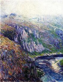 Valley of the Creuse, Crozant - Othon Friesz