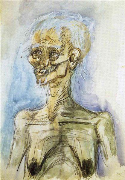 Old Woman, 1923 - 奥托·迪克斯