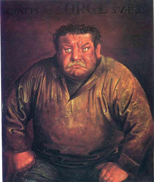 Portrait of Heinrich George, 1932 - Отто Дікс