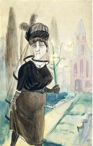 The widow - Otto Dix