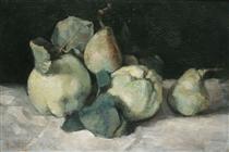 Still life with quinces - Pericles Pantazis