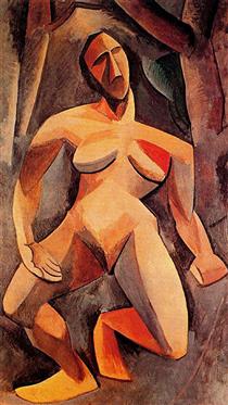 A driade (Nude in the forest) - Pablo Picasso