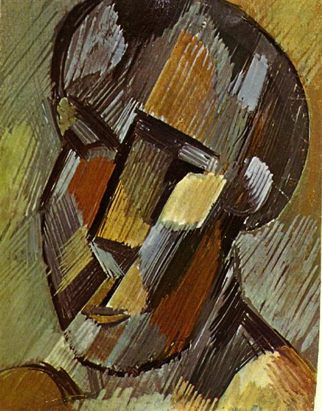 Голова, c.1908 - Пабло Пікассо