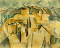 Casas na colina - Pablo Picasso