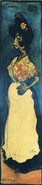 La chata, 1899 - Пабло Пікассо