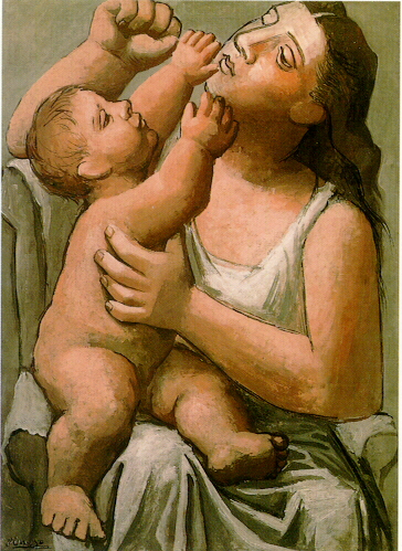 Mother and child, 1921 - Пабло Пикассо