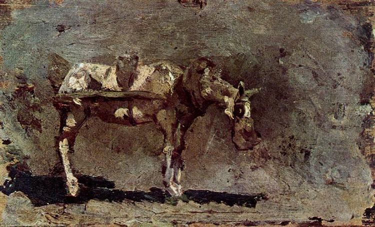 Mule, 1898 - 1899 - Pablo Picasso 