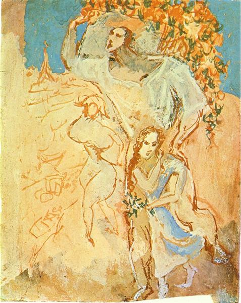 Селяни, 1906 - Пабло Пікассо