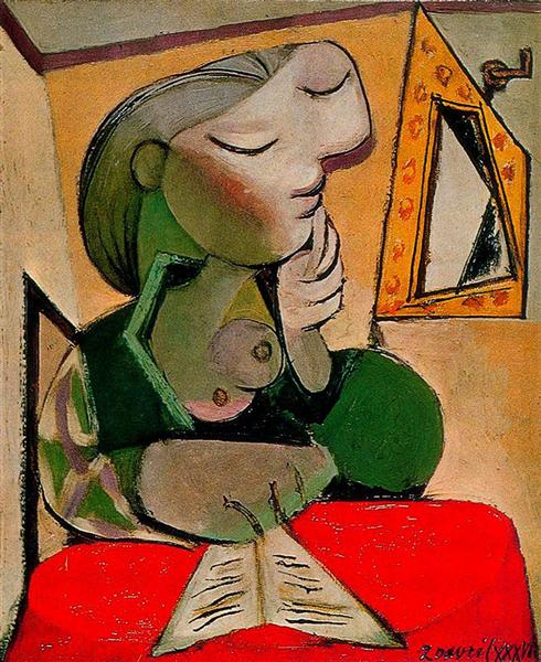 Portrait of woman, 1936 - Пабло Пикассо