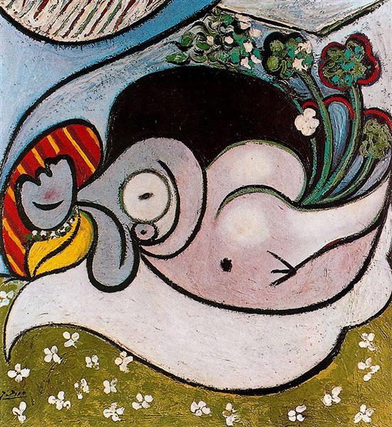 Reclining woman, 1932 - Пабло Пикассо