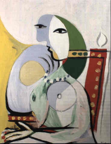 Сидяча оголена жінка, 1932 - Пабло Пікассо