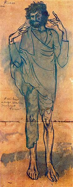 The fool, 1904 - Pablo Picasso