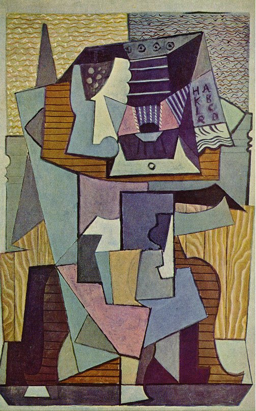 The table - Pablo Picasso - WikiArt.org - encyclopedia of visual arts