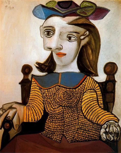 The yellow shirt (Dora Maar), 1939 - Pablo Picasso