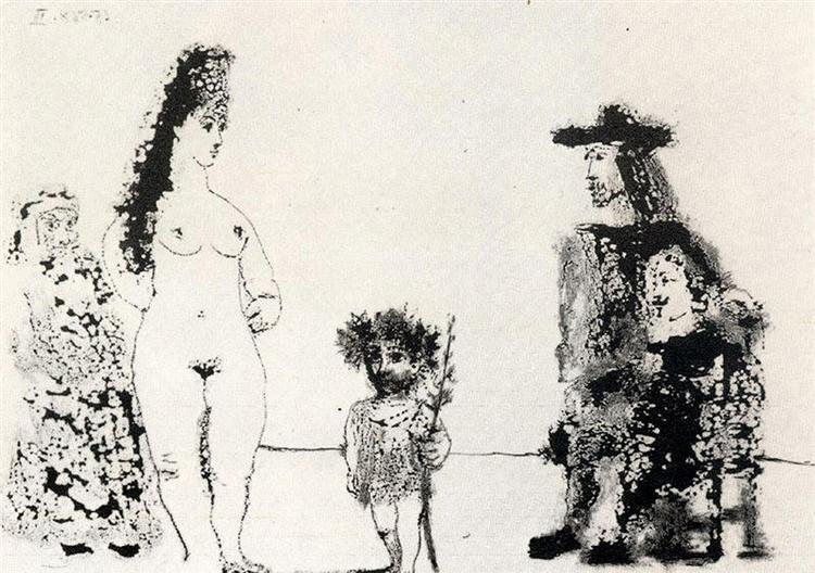 Untitled, 1968 - Pablo Picasso