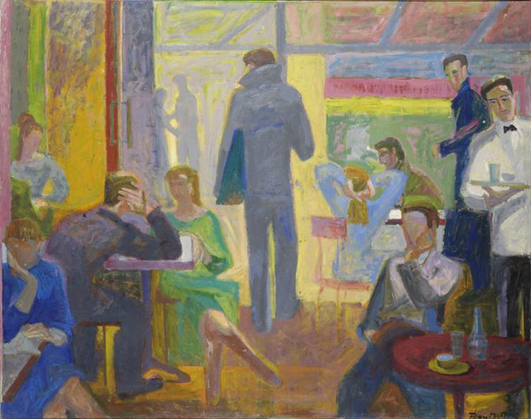 Cafe, 1957 - Панаиотис Тетсис